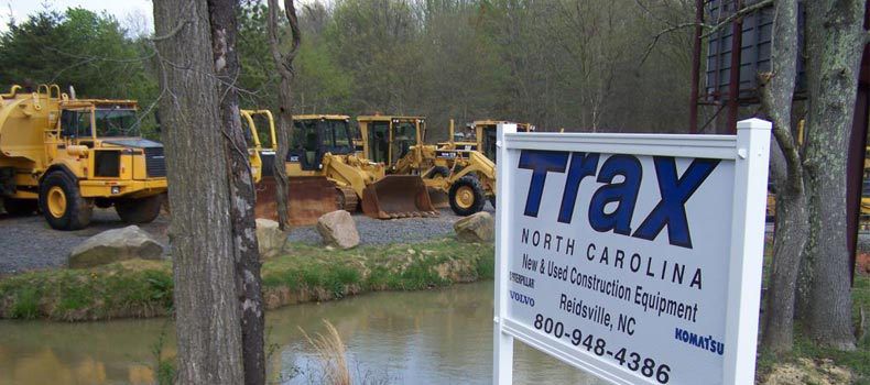 TRAX North Carolina sales lot